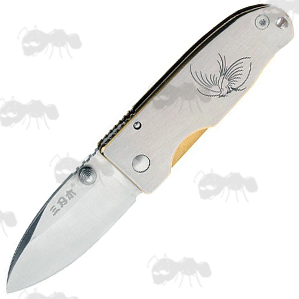 Sanrenmu Colllar Compact Knife Small Folding Blade Knives Freepost UK