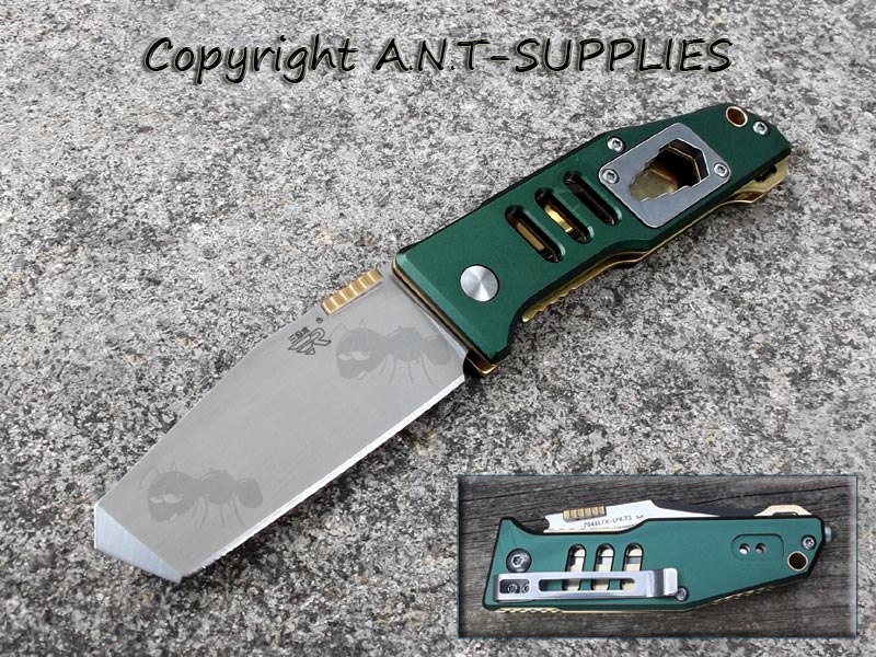Sanrenmu MultiFunction Rescue Knife Folding Blade 7046LTX