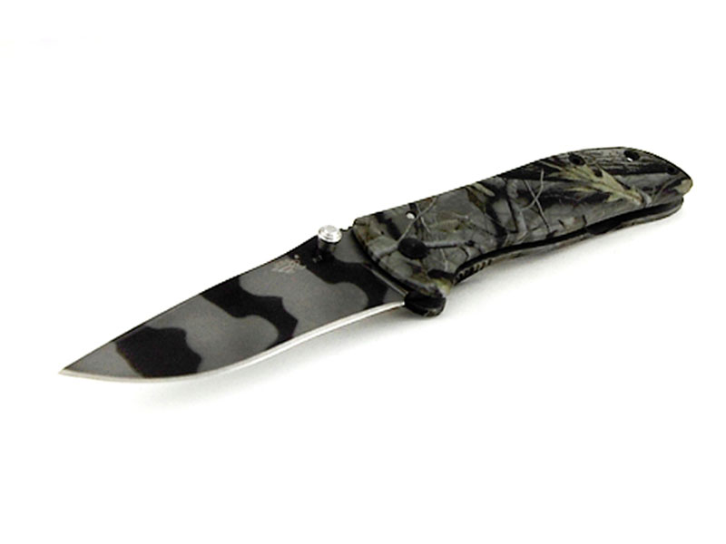 Sanrenmu Jungle Camo Folding Knife