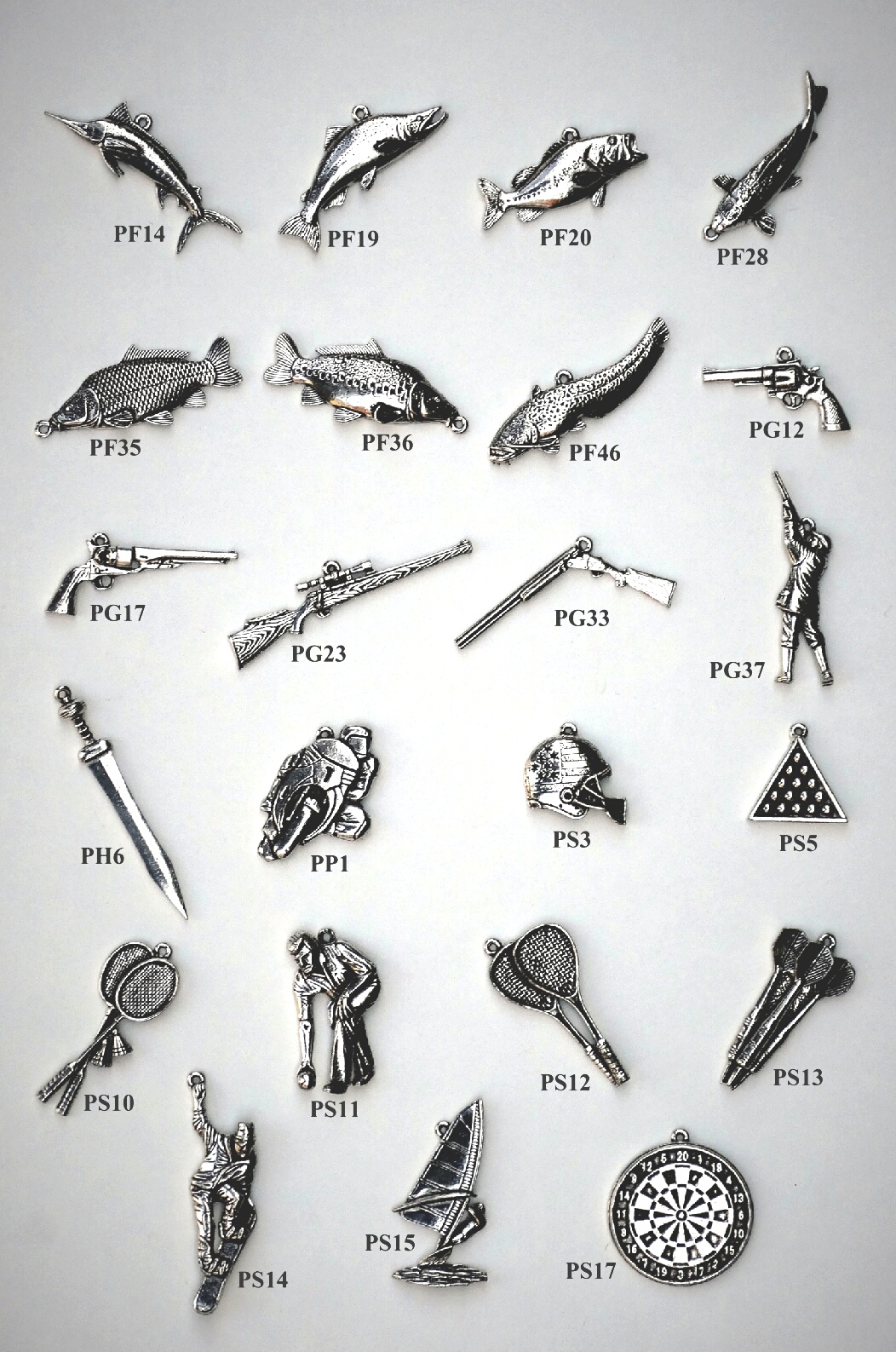 Pewter Pendant Range 04