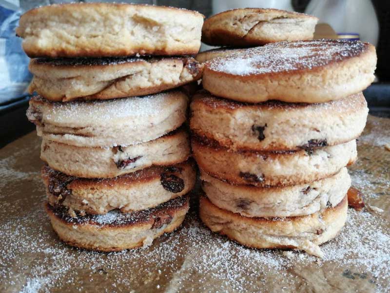Stack of Twelve Homemade Welsh Cakes