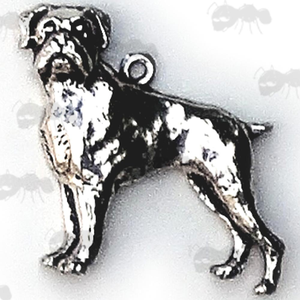 Boxer Pewter Pendant