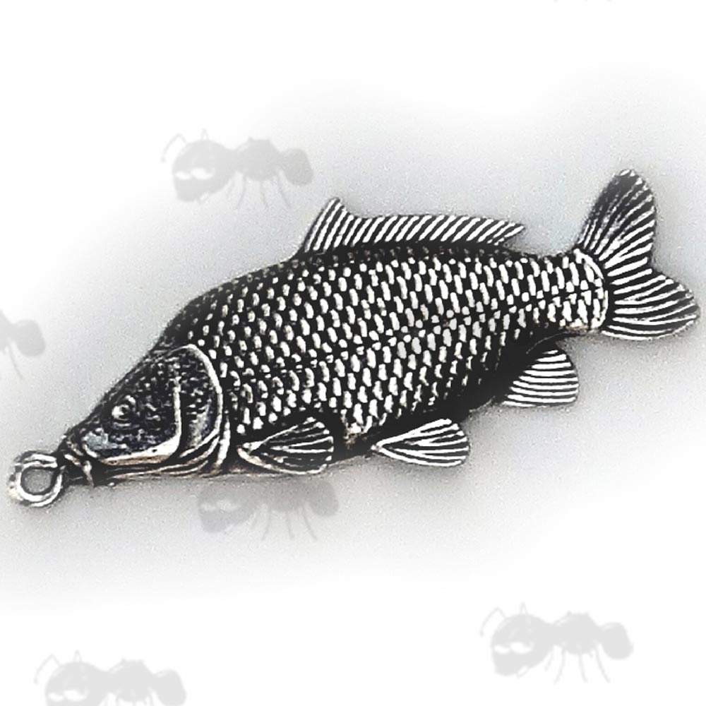 Common Carp Pewter Pendant