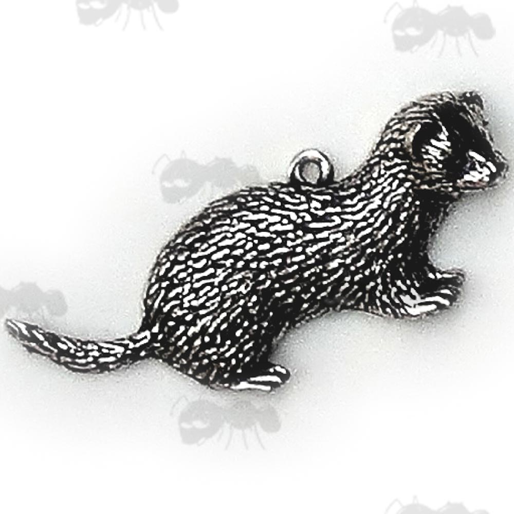 Ferret Pewter Pendant