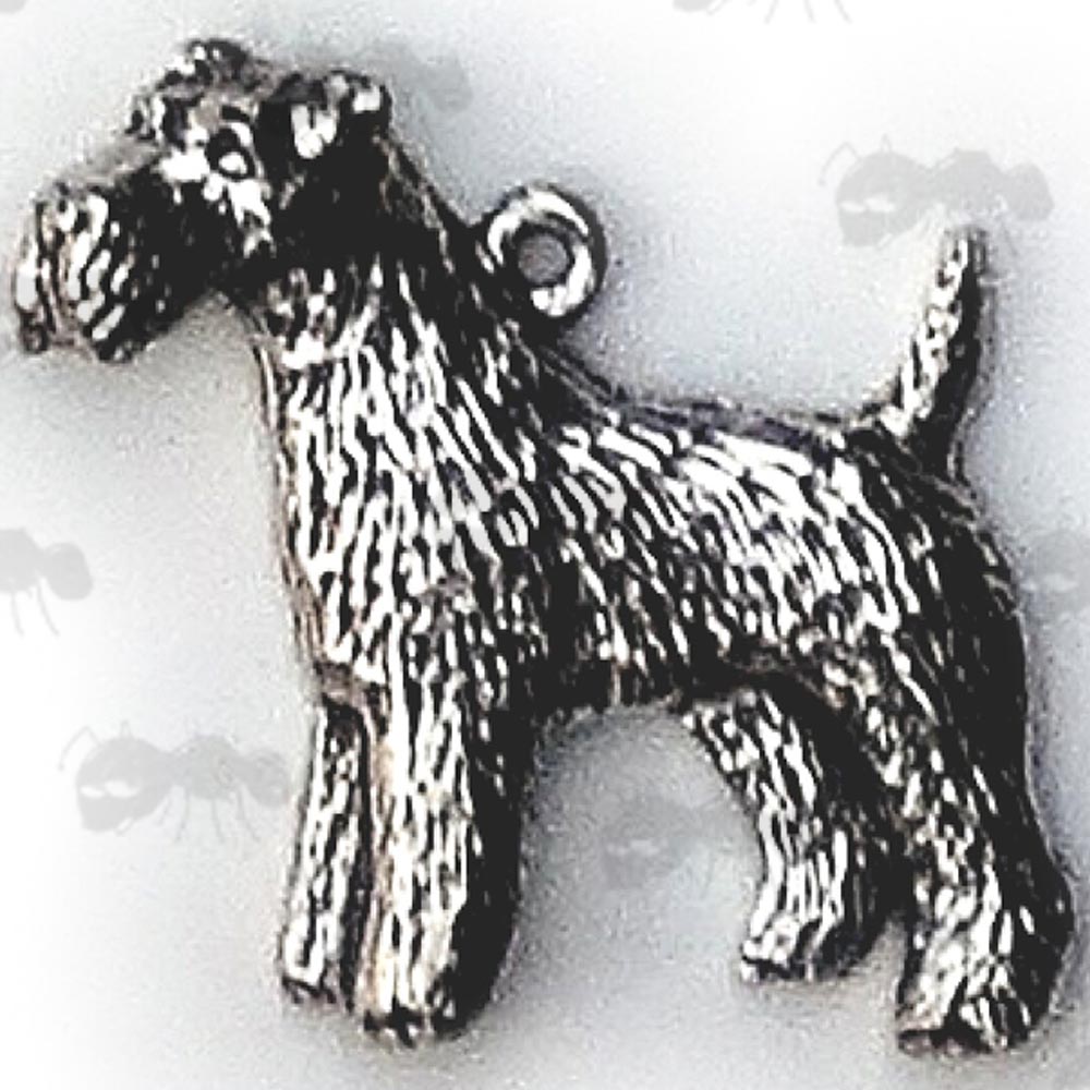 Fox Terrier Pewter Pendant
