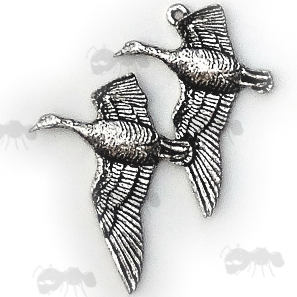 Geese Pewter Pendant