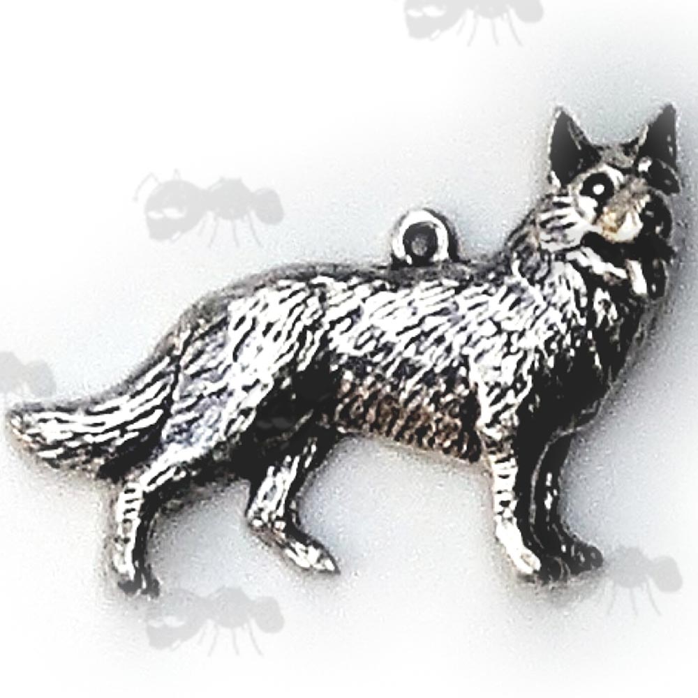 German Shepherd Pewter Pendant