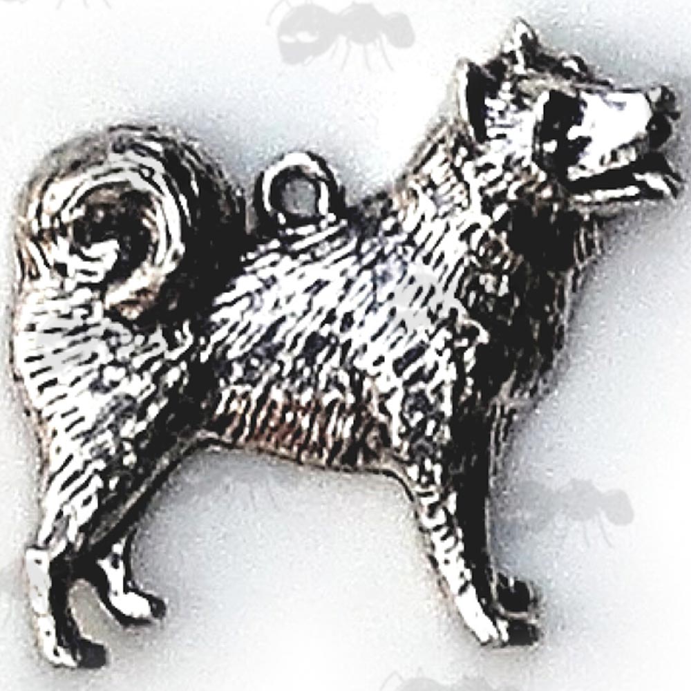 Husky Pewter Pendant