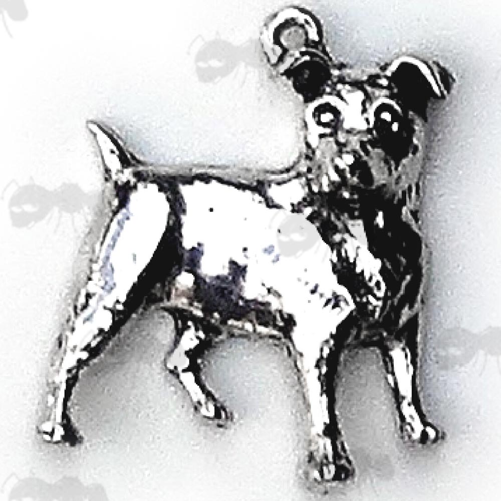 Jack Russel Pewter Pendant