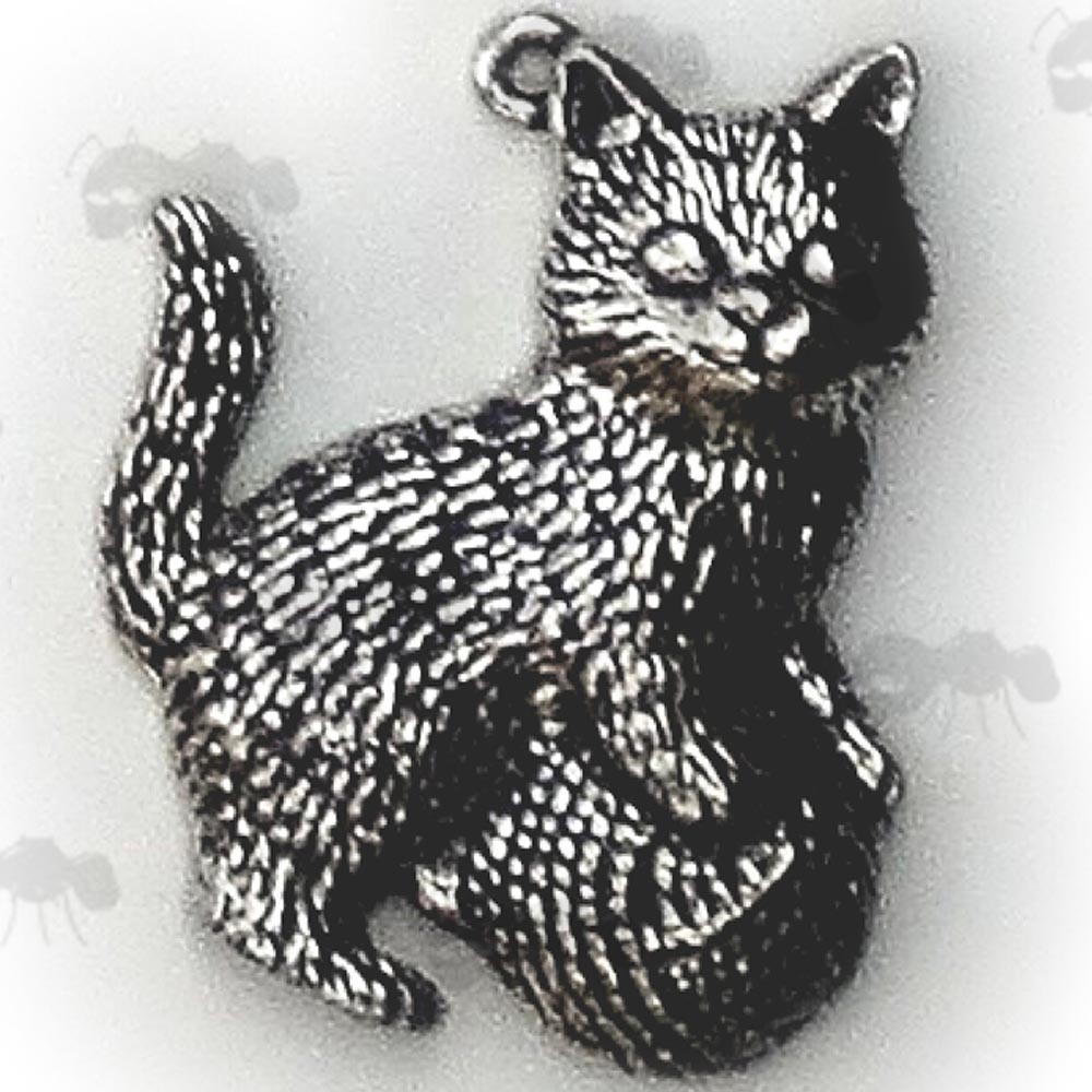 Kitten Pewter Pendant