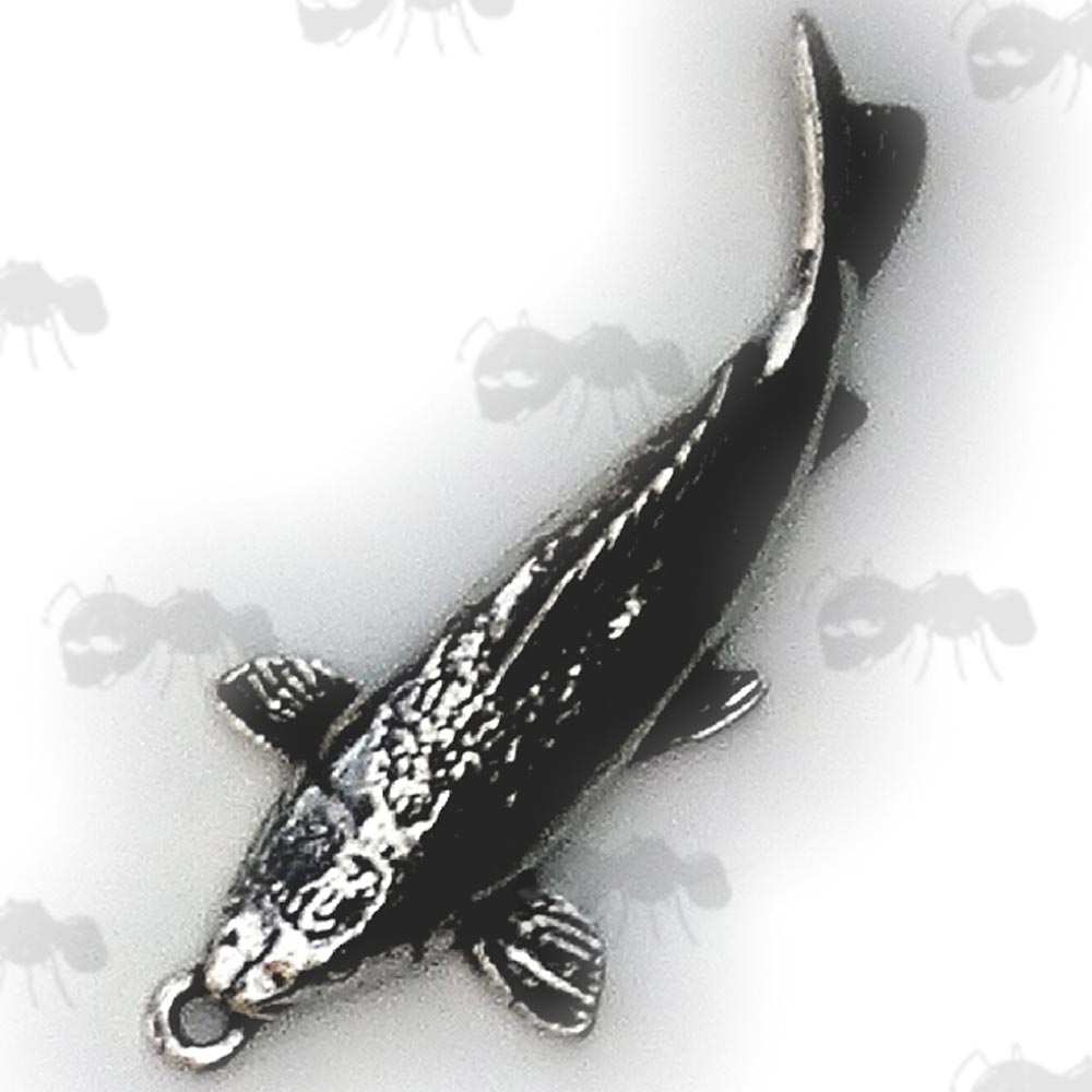 Koi Carp Pewter Pendant