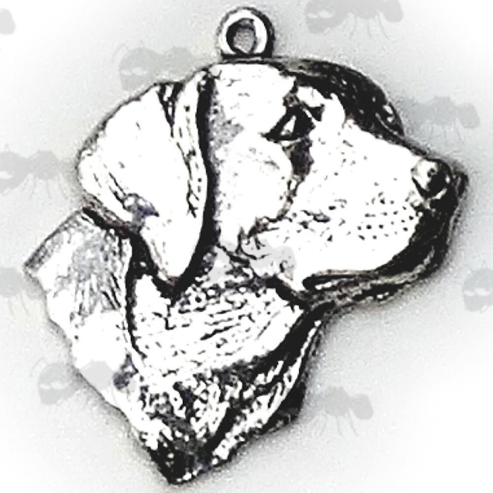 Labrador’s Head Pewter Pendant