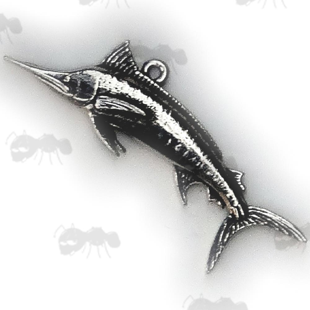 Marlin Pewter Pendant