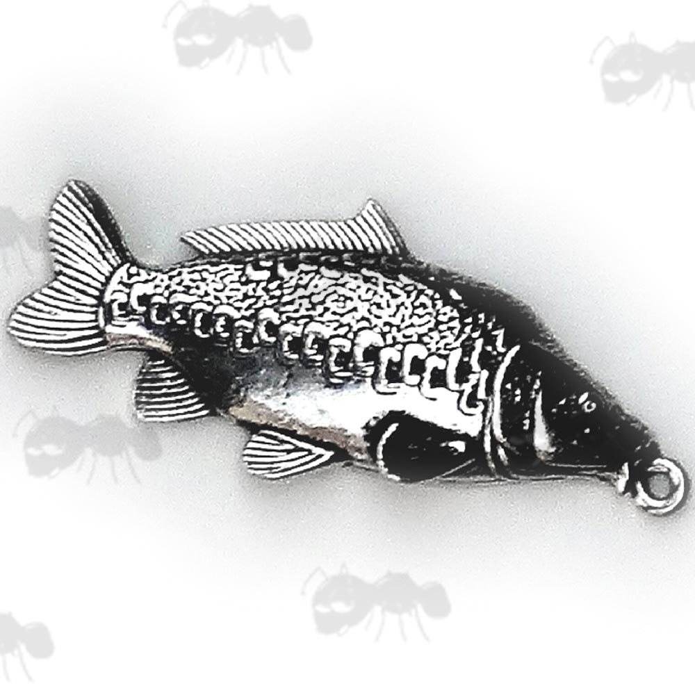 Mirror Carp Pewter Pendant