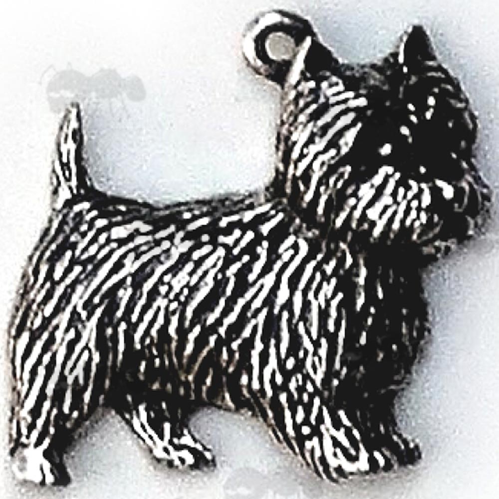 Westie Pewter Pendant