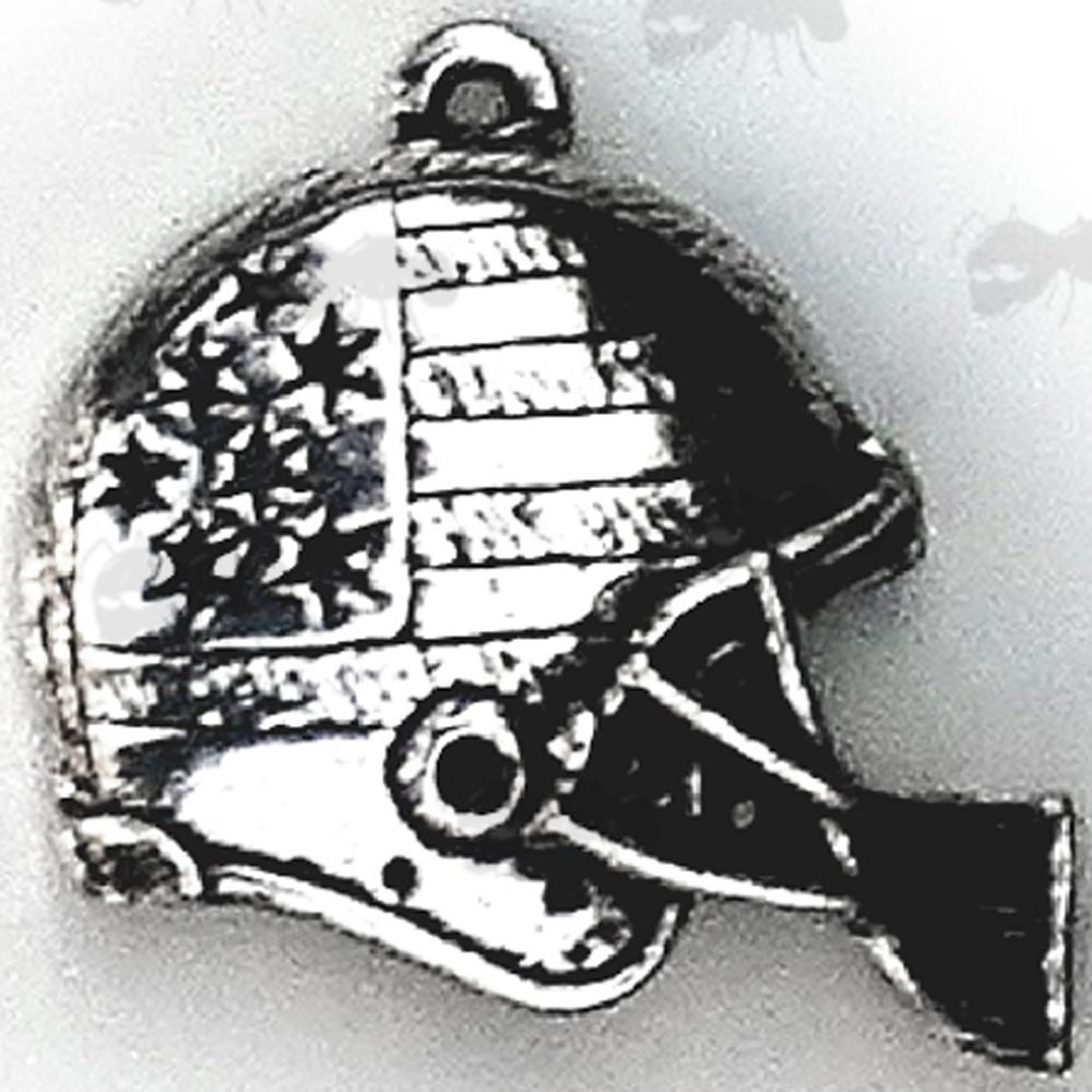 NFL Helmet Pewter Pendant