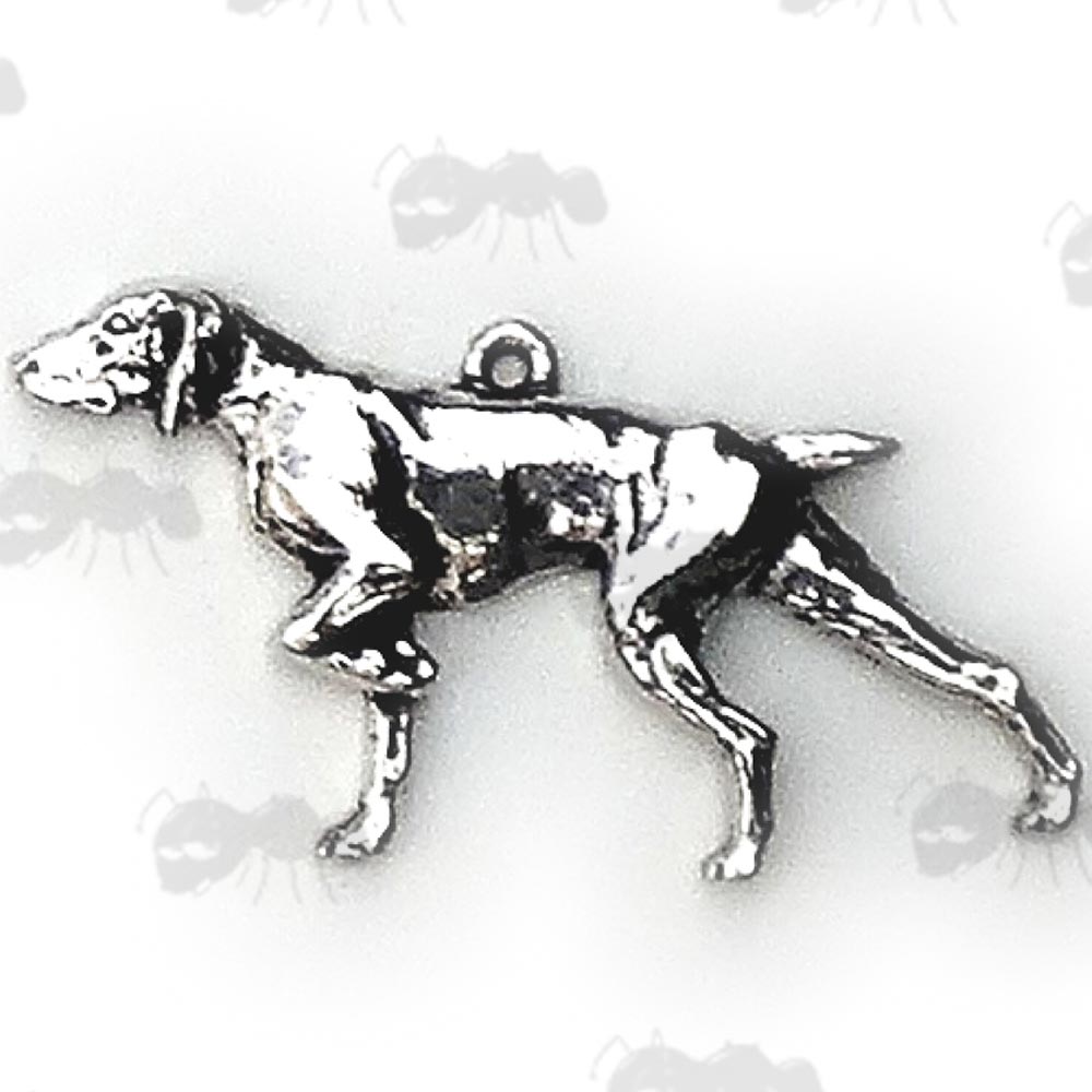 Pointer Pewter Pendant