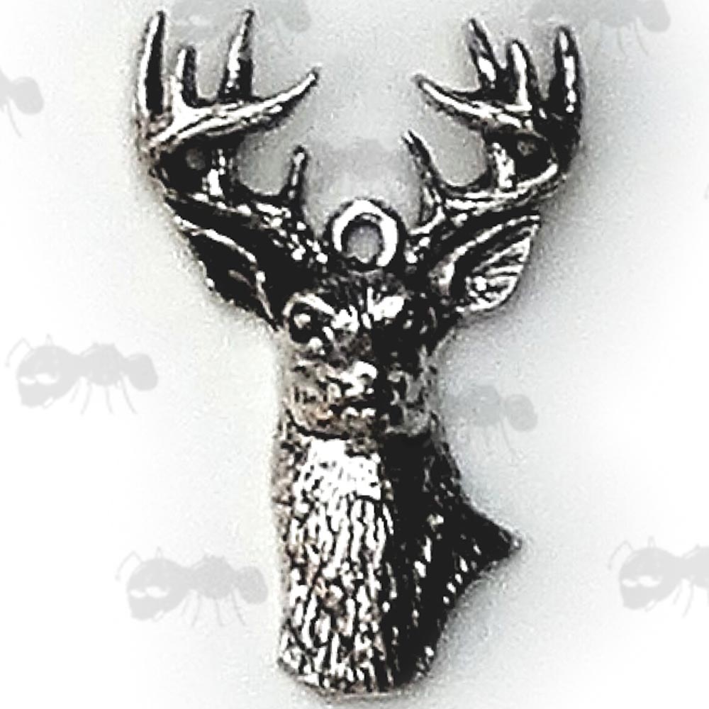 White Tailed Deer Pewter Pendant