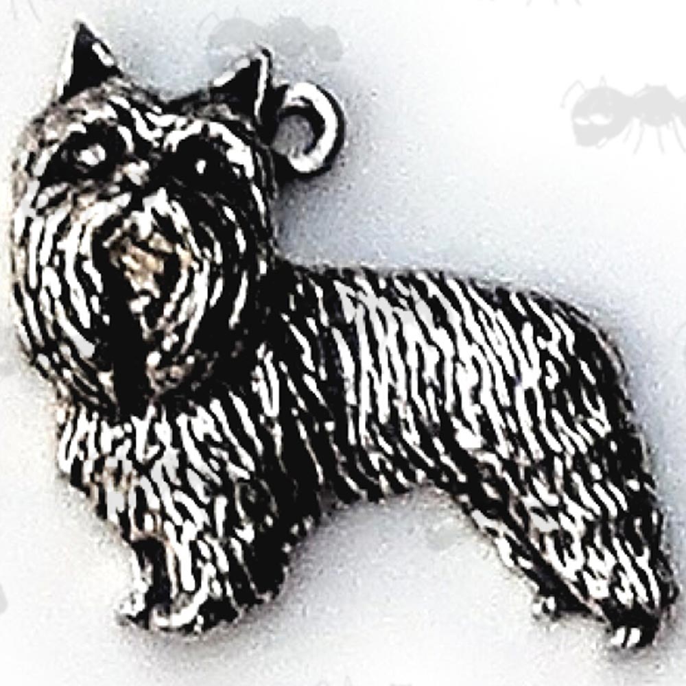 Yorkshire Terrier Pewter Pendant