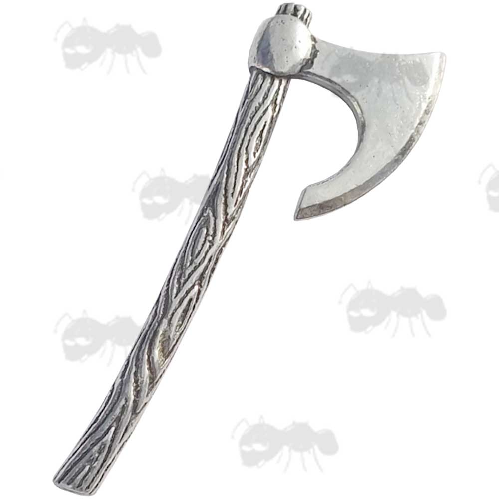 Battle Axe Pewter Pin Badge