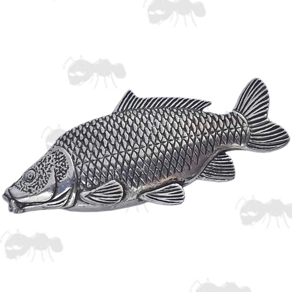 Common Carp Pewter Pin Badge