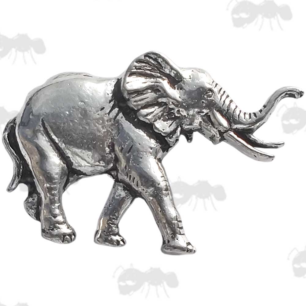 Elephant Pewter Pin Badge