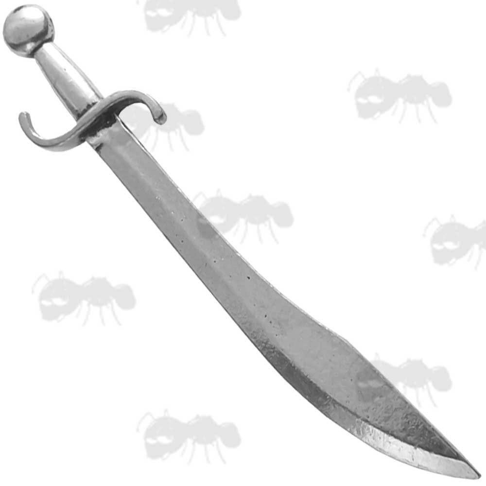 Falchion Pewter Pin Badge