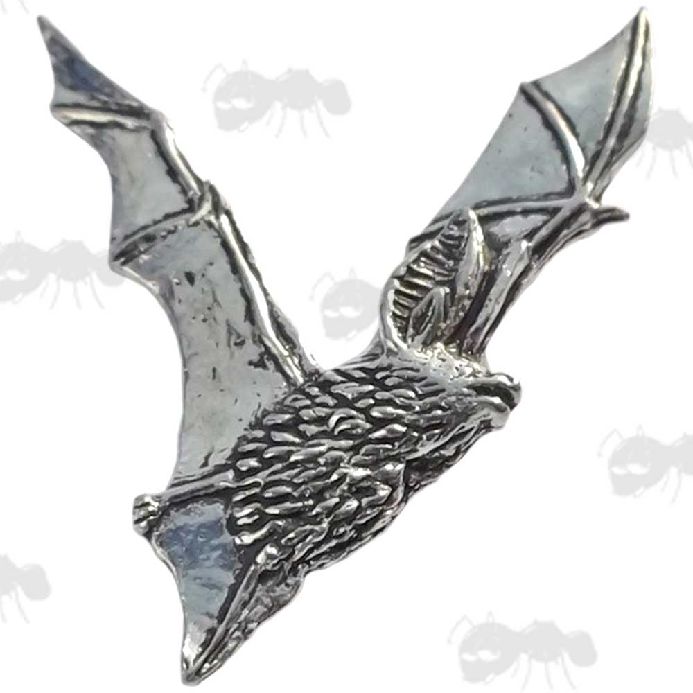 Long Eared Bat Pewter Pin Badge