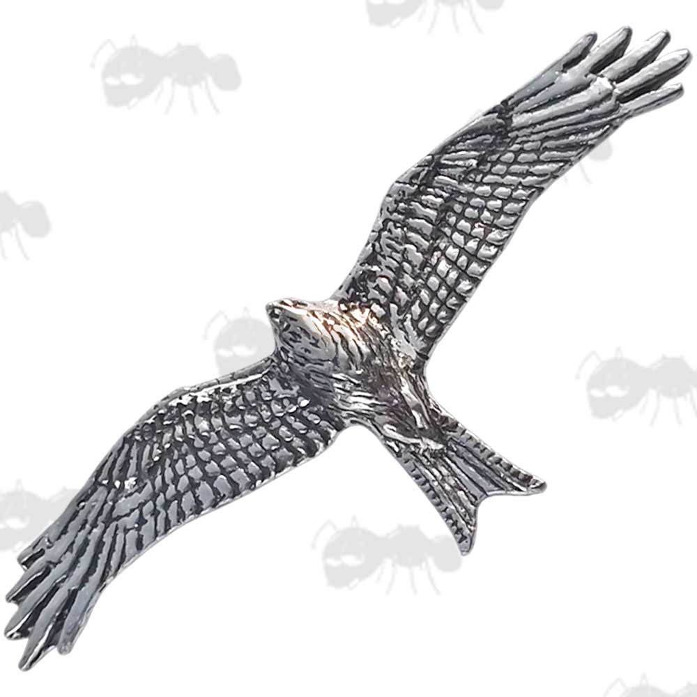 Red Kite Pewter Pin Badge