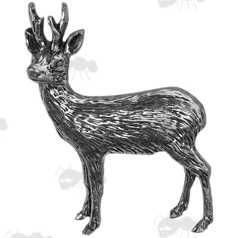 Roebuck Pewter Pin Badge