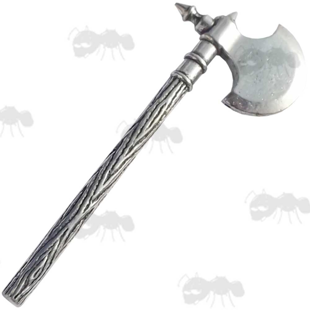 Roman Battle Axe Pewter Pin Badge