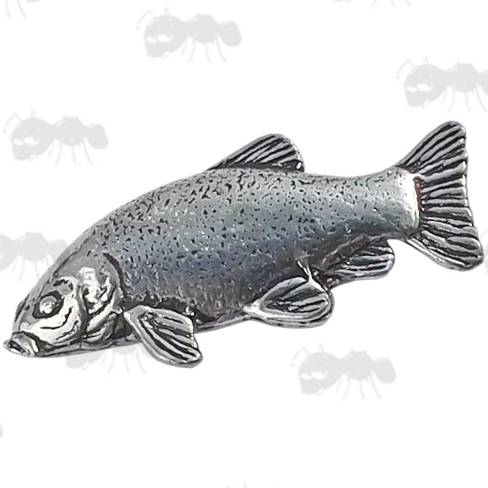 Tench Pewter Pin Badge
