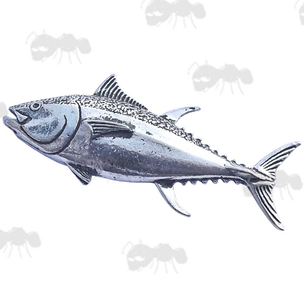 Tuna Pewter Pin Badge