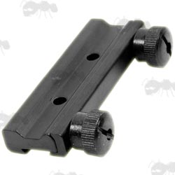 Black Anodised ACOG 11mm Dovetail Rail Base Mount