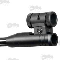 Air Arms S200 Front Diopter Target Sight Fitted to Rifle Muzzle