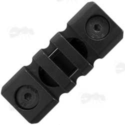 Three Slot Skeletonised Picatinny Rail To Fit Air Arms Rifle Forend Accessory T-Channel Rails