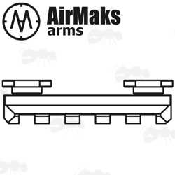 AirMaks Arms UIT T-Rail to Picatinny Rail Adapter