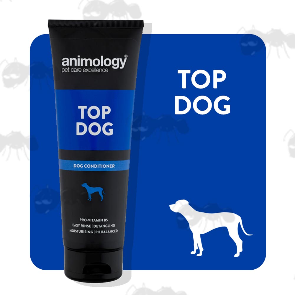 250ml Tube Of Animology Top Dog Cleaning Conditioner