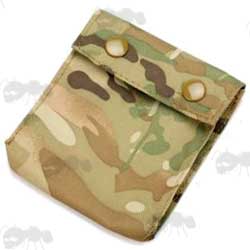 Multicam Counterweight Pouch for Army Helmets