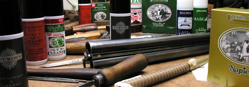 Napier of London Gunsmith Products Banner