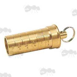 Bisley Brass 12 Gauge Shotgun Choke Tester