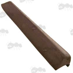 12mm High Buttstock Comb Riser Made from Brown Rubber