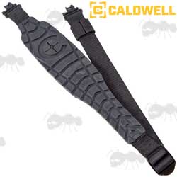 Caldwell Max Grip Gun Sling in Black With Sewn-In QD Swivels