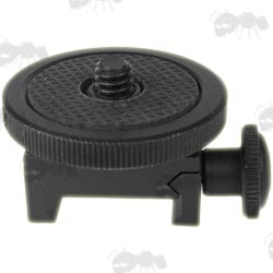 Weaver Gun Rail Adapter for Quarter Inch Threaded Cameras