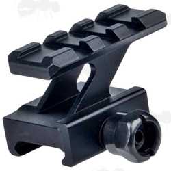Cantilever Picatinny Sight Rail Riser with 3 Cross Slots with Hex Nut