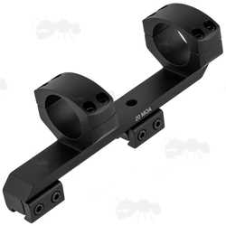 20MOA High-Profile Double Clamped 30mm Scope Rings One Piece Mount for Dovetail Rails