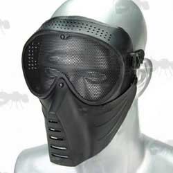 Airsoft Masks Cool Lower Half Full Face Mask Uk Freepost