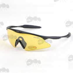 Airsoft Amber Lens Shooting Glasses