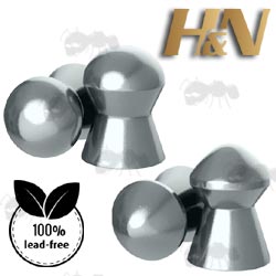 H&N Green Line Lead Free PCP Air Rifle Pellets