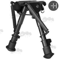 Hawke QD Stud Fitting 15-23cm Telescopic Leg Fixed Rifle Bipod